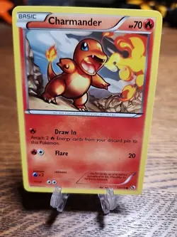 Charmander 17/113 Legendary Treasures Regular 2013 LP Pokemon TCG - Image 1