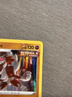 Lycanroc 087/198 Pokemon TCG Sword & Shield Chilling Reign Holo MINT NM - Image 3