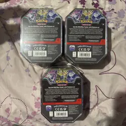 BRAND NEW-Pokemon TCG: Azure Legends Tin Dialga Xerneas Kyogre ex Sealed Tin Lot - Image 3
