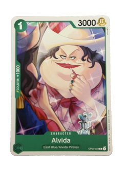 New: One Piece CCG Alvida OP03-023 Pillars of Strength Regular Common - Image 1