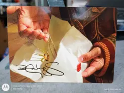 Bilbo's Ring 37/81 Gold-Stamped Signature Art Cards LOTR MTG NM - Image 1