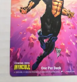 SDCC 2025 - Invincible Overpower Promo Card - Philip Tan - RARE 7 - Comic Con - Image 5