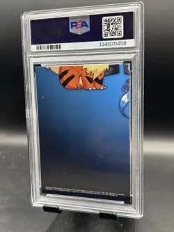 1999 TOPPS POKEMON SER 1 CHARACTER CARDS FOIL #TV11 MEOWTH PSA 8 - Image 2