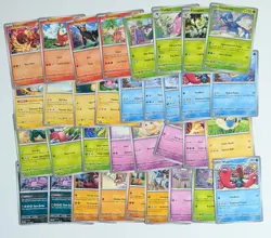 Pokemon Card Bulk Scarlet & Violet Base TCG (Regular Finish) 550+ Cards - Image 2