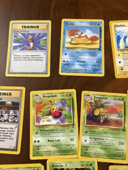 Lot of 18 Vintage Pokemon Cards English WOTC Non-Holo - Image 3
