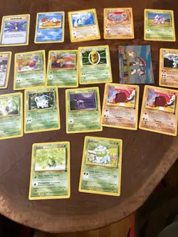 Lot of 18 Vintage Pokemon Cards English WOTC Non-Holo - Image 5