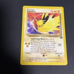 Zapdos - 23 - Pokemon Wizards Black Star Promo Card MOVIE 2000 NM - Image 1