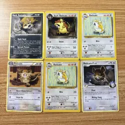 Pokemon TCG Raticate Card Lot - Image 1