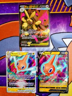 Pokemon TCG: 15 Card Mixed Binder Collection Lot Full Art IR's VSTAR EX V - Image 2