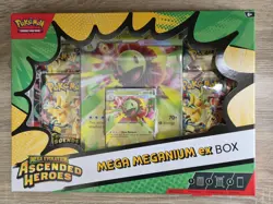 Pokemon TCG: Ascended Heroes Mega Meganium ex Box. New & Factory Sealed. - Image 1