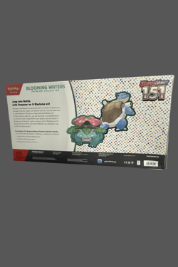 **DAMAGED** Pokemon - TCG - 151 Blooming Waters Premium Collection - Image 1