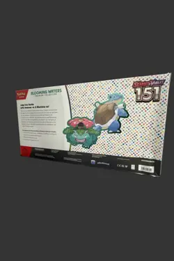 **DAMAGED** Pokemon - TCG - 151 Blooming Waters Premium Collection - Image 1