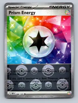 Prism Energy (Poke Ball Pattern) 086/086 Holo Black Bolt NM Free Shipping - Image 1