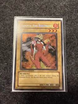 EHC1-EN002 Elemental Hero Burstinatrix Secret Rare Limited Edition Yugioh - Image 3