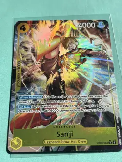 One Piece Sanji EB04-052 Adventure on Kami’s Island OP15 Rare Alternate Alt Art - Image 1