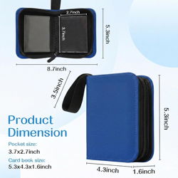 1 Pocket Card Binder–Collectible Trading Card Album,Single Card Holder with 20 P - Image 4