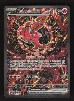 Oricorio EX 024 Pokemon Mega Evolution Black Star Promo Holo Full Art Card - Image 1