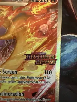 Team Rocket's Moltres ex - (Destined Rivals Stamp) 229/182 Miscellaneous Cards & - Image 2