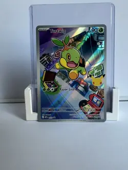 Turtwig, Chimchar, Piplup - First Partner Illustration Promo Cards - Pack Fresh - Image 2