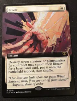 Erode - Extended Art - SOS - MTG - NM - EN - 0310 - Image 1