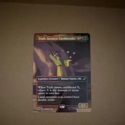 Toph, Greatest Earthbender Legendary Creature Green Red Magic the Gathering Ava… - Image 1