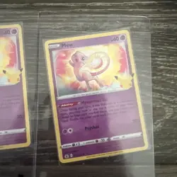 Pokemon TCG Celebrations Mew 011/025 Holo Promo English Lot of 3 - Image 2