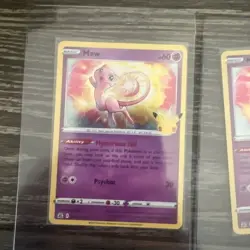 Pokemon TCG Celebrations Mew 011/025 Holo Promo English Lot of 3 - Image 4
