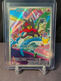 Pokemon TCG First Partner Illustration Collection Series 1 Gen 7 Alola Starters - Image 4
