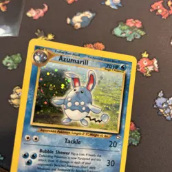 Azumarill 2/111 LP -Vintage Holo Rare Pokemon Card- Neo Genesis (8q) - Image 4