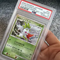 Pokemon Icy Sky's Shaymin 11th Movie Commemoration 2008 PSA 10 Gem Mint - Image 2
