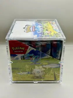 Pokemon TCG - Ascended Heroes Mini Tin Display W/Acrylic Case - Sealed - Image 3