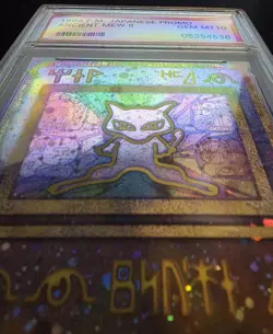 1999 Pokemon Japanese ANCIENT MEW II Movie Promo PSA 10 - Image 3