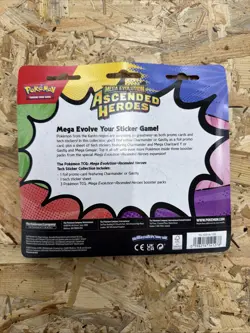 Pokemon TCG Tech Sticker Collection. Ascended Heroes 3 Blister Charmander x 4 - Image 2