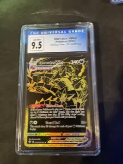Pokemon Shining Fates Gold Eternatus VMAX SV122/SV122 CGC Gem Mint 9.5 - Image 1