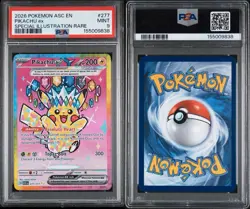 Pokemon Pikachu Ex Ascended Heroes 277/217 Full Art Secret Rare PSA 9 English - Image 3