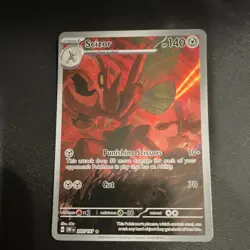 Pokemon Scizor 205/197 Scarlet & Violet Obsidian Flames Full Art - Image 1