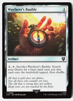 MTG - Wayfarer's Bauble 290 Near Mint Commander: The Lord of the Rings: Tales of - Image 1