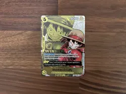 Monkey.D.Luffy P-106 Winner - One Piece TCG - Foil Promo – NM/MINT - Image 1