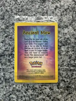 Pokemon Ancient Mew Sealed Promo Card English 2000 TCG - Image 2