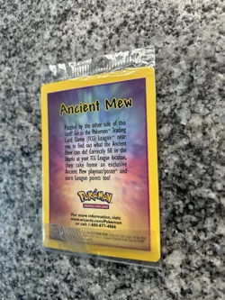 Pokemon Ancient Mew Sealed Promo Card English 2000 TCG - Image 5