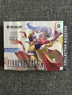 Magic Final Fantasy & Spider-Man Collector Booster Serialized Card Omega Box - Image 2