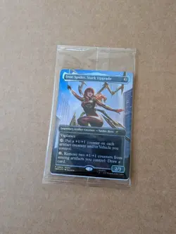 Marvel Legends x Magic The Gathering Iron Spider Exclusive Card Only New 2025 - Image 1