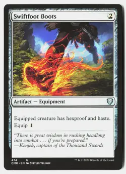 MTG - Swiftfoot Boots 474 Near Mint Commander Legends - Image 1
