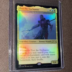 MTG Post the Enchanter - Zur the Enchanter | Secret Lair Drop Foil NM - Image 1