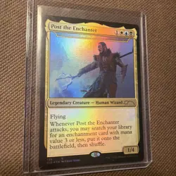 MTG Post the Enchanter - Zur the Enchanter | Secret Lair Drop Foil NM - Image 2
