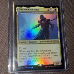MTG Post the Enchanter - Zur the Enchanter | Secret Lair Drop Foil NM - Image 5
