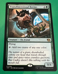 MTG - Transdimensional Bovine - Teenage Mutant Ninja Turtles - Image 1