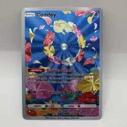 Comfey Pokemon TCG Pocket Illustration Rare Immersive Textured Holo - Image 1