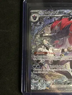 Pokemon TCG N's Zoroark Ex SIR 286/217 Ascended Heroes English NM - Image 4