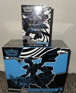 Pokemon SV Black Bolt ETB + Booster Bundle Set!!! BRAND NEW! Factory sealed!! - Image 1